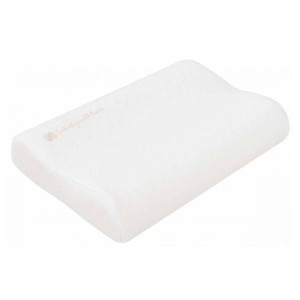 Kikka Boo Memory Foam Ergonomic Ventilated Pillow Airknit White