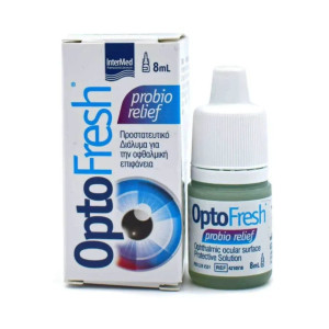 Intermed Optofresh Probio Relief Οφθαλμικές Σταγόνες για Προστασία Από Ξηροφθαλμία 8ml