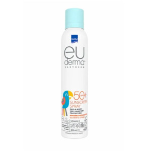 Intermed Euderma Babyderm Sunscreen Invisible Spray SPF50+ Αόρατο Παιδικό Αντηλιακό Σπρέι Προσώπου & Σώματος, 200ml