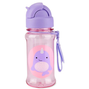 SKIP Hop Zoo Tritan R Bottle- Narwhal-Αξεσουάρ φαγητού
