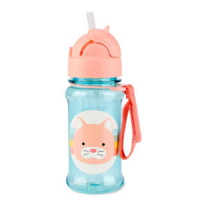 SKIP Hop 9R407210 Zoo Tritan R Bottle- Cat-Αξεσουάρ φαγητού