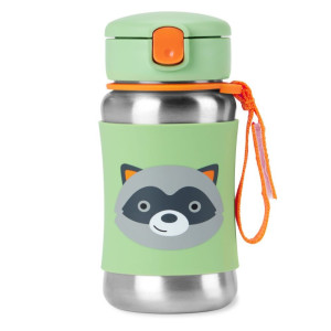 SKIP Hop 9S891910 Zoo SS Straw Raccoon Αξεσουάρ φαγητού