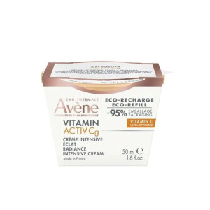 Avene Vitamin Activ Cg Cream Refill κρέμα εντατικής λάμψης κατά των καφέ κηλίδων 50ml
