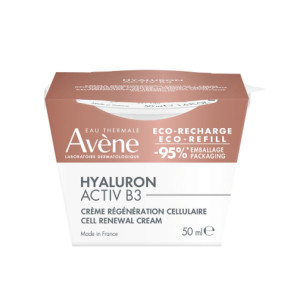 Avene Hyaluron Activ B3 Cream Refill κρέμα προσώπου ημέρας άμεσης λείανσης-διόρθωσης ρυτίδων 50ml