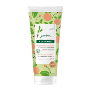 Klorane Junior Shampoo, σαμπουάν με άρωμα ροδάκινο για εύκολο ξέμπλεγμα 200ml