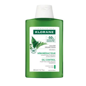 Klorane Nettle Shampoo, σαμπουάν με τσουκνίδα κατά της λιπαρότητας 200ml