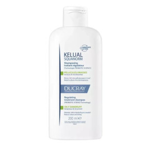 Ducray Kelual Squanorm Regulating Treatment Shampoo Oily Dandruff - 200ml