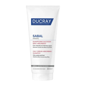 Ducray Sabal Argeal Daily Sebum Absorbing Shampoo 200ml
