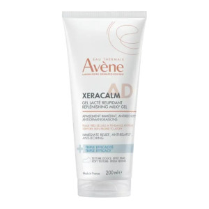 Avene Xeracalm A.D. Replenishing Milky Gel, γαλακτώδες τζελ επαναλιπίδωσης για το ξηρό δέρμα με τάση ατοπίας και αίσθημα κνησμού 200ml