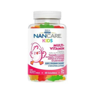 Nancare Kids Multi-Vitamin 3 Years+ 60 Softgels