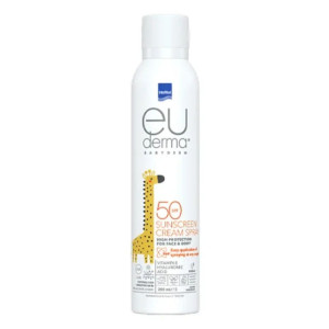 Intermed Euderma Babyderm Sunscreen Cream Spray SPF50 Παιδική Αντηλιακή Κρέμα Προσώπου & Σώματος 200ml