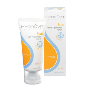 Hydrovit Sun Cream Spf50 Αντηλιακή Κρέμα Υψηλής Προστασίας 50ml