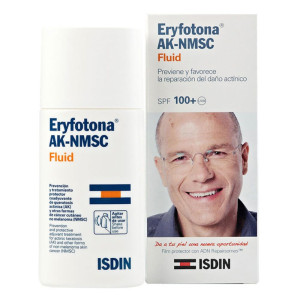 Isdin ERYFOTONA® AK-NMSC FLUID SPF100+ αντηλιακό για δέρμα με ακτινική κεράτωση και αυξημένο κίνδυνο 50ml