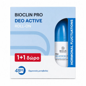 Bioclin Αποσμητικό σε Roll-On 50ml 1 + 1 Δώρο