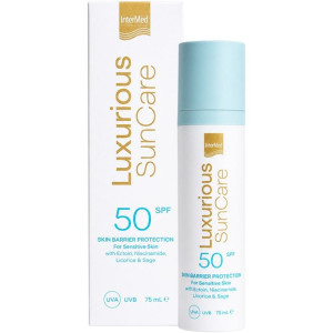 Intermed Luxurious Sun Care Αντηλιακή Κρέμα Προσώπου SPF50 75ml