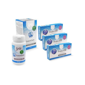 Smile Promo EnteroCalm 30Caps & Δώρο Probio 45B Live Bacteria 30Caps