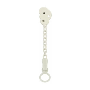 Chicco Αλυσίδα Πιπίλας All You Can Clip από Πλαστικό Γκρι