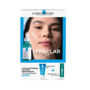La Roche Posay Promo Effaclar Serum Ultra Concentrated Ορός Απολέπισης 30ml & Δώρο Effaclar Gel 50ml &Effaclar A.Z Gel-Cream 3ml