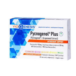 Viogenesis Pycnogenol Plus Special Food Supplement 30 Caps