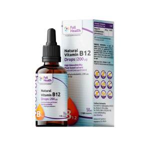 Full Health Vitamin B12 for Nervous System Health 200mcg 50ml