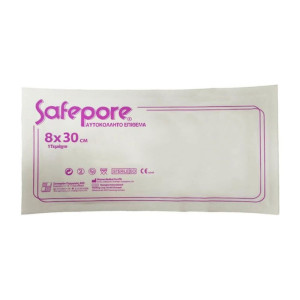 Safepore Αυτοκόλλητο Επίθεμα 8Χ30
