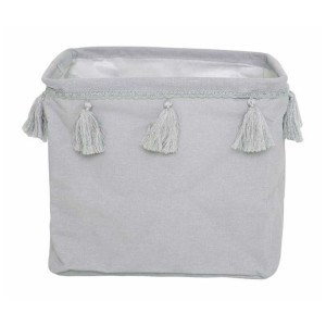 Jabadabado Υφασμάτινο Καλάθι Αποθήκευσης Grey 28 x 24 εκ.