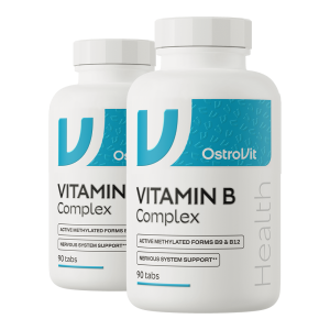 OstroVit Vitamin B-Komplex 2 x 90 Tabletten