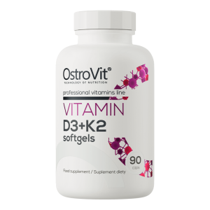 OstroVit Vitamin D3 + K2 90 Kapseln