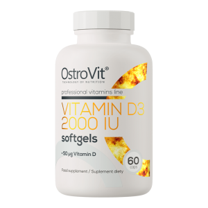 OstroVit Vitamin D3 2000 IU 60 Kapseln