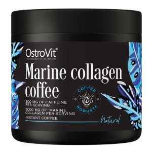 OstroVit Kawa z Kolagenem Morskim 150 g o smaku naturalnym