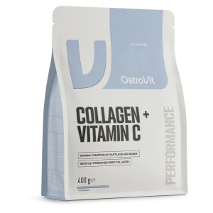 OstroVit Kolagen + Witamina C 400 g o smaku naturalnym