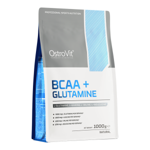 OstroVit BCAA + Glutamine 1000 g o smaku naturalnym