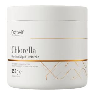 OstroVit Chlorella 250 g o smaku naturalnym