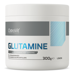 OstroVit Glutamina 300 g o smaku cytrynowym