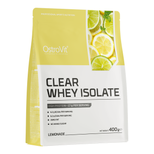 OstroVit Clear Whey Isolate 400 g o smaku lemoniady