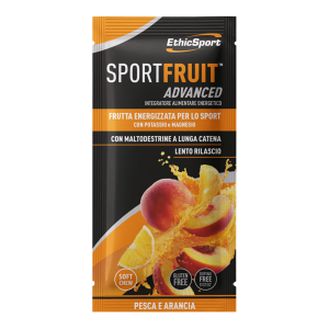 EthicSport Sport Fruit Advanced 42 g o smaku brzoskwiniowo-pomarańczowy