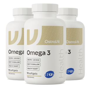 OstroVit Omega 3 Easy to Swallow 3 x 90 kapsułek