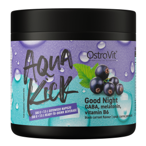 OstroVit Aqua Kick Good Night 300 g o smaku czarnej porzeczki