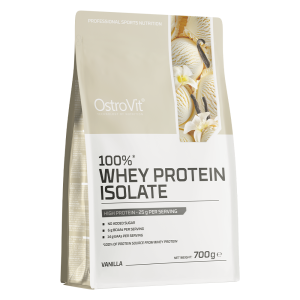 OstroVit 100% Whey Protein Isolate 700 g o smaku waniliowym