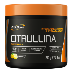 EthicSport Citrullina 210 g o smaku cytrynowym