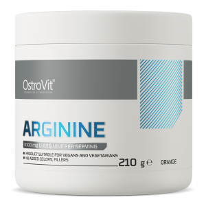 OstroVit Arginina 210 g o smaku pomarańczowym