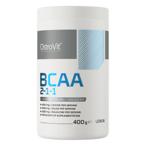 OstroVit BCAA 2-1-1 400 g o smaku cytrynowym
