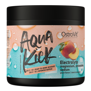 OstroVit Aqua Kick Elektrolity 300 g o smaku brzoskwiniowym