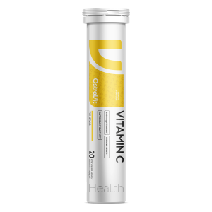 OstroVit Witamina C 1000 mg 20 tabletek musujących o smaku cytrynowym