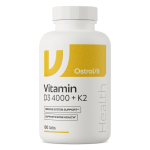 OstroVit Witamina D3 4000 IU + K2 100 tabletek