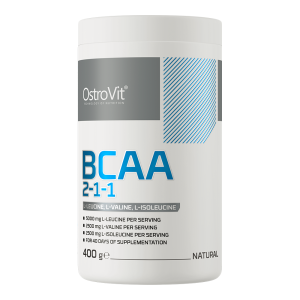 OstroVit BCAA 2-1-1 400 g o smaku naturalnym
