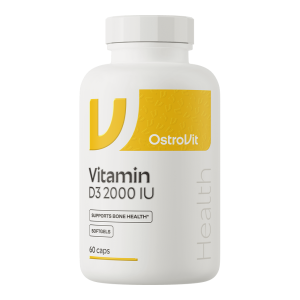 OstroVit Witamina D3 2000 IU 60 kapsułek