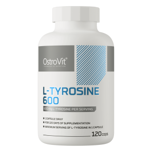 OstroVit L-Tyrozyna 600 mg 120 kapsułek