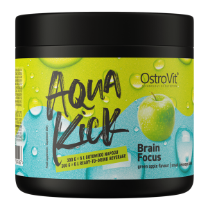 OstroVit Aqua Kick Brain Focus 300 g o smaku zielonego jabłka