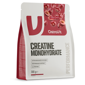 OstroVit Monohydrat Kreatyny 300 g o smaku wiśniowym
